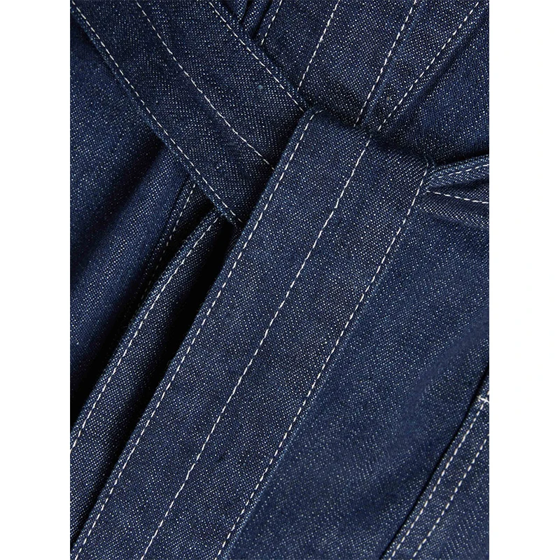 
Wholesale Stylish Open Front Denim Kimono Tops For Women 