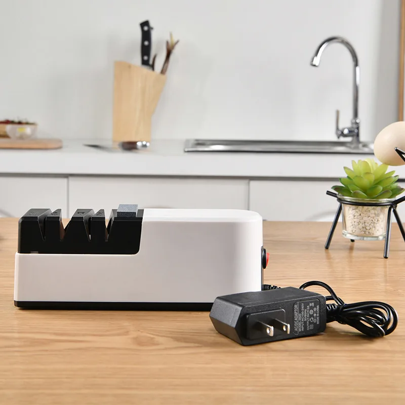 Creative Design Kitchen Electric Knife Sharpener Household Scissors Knife Sharpener 4 Stage Knife Sharpening Systems