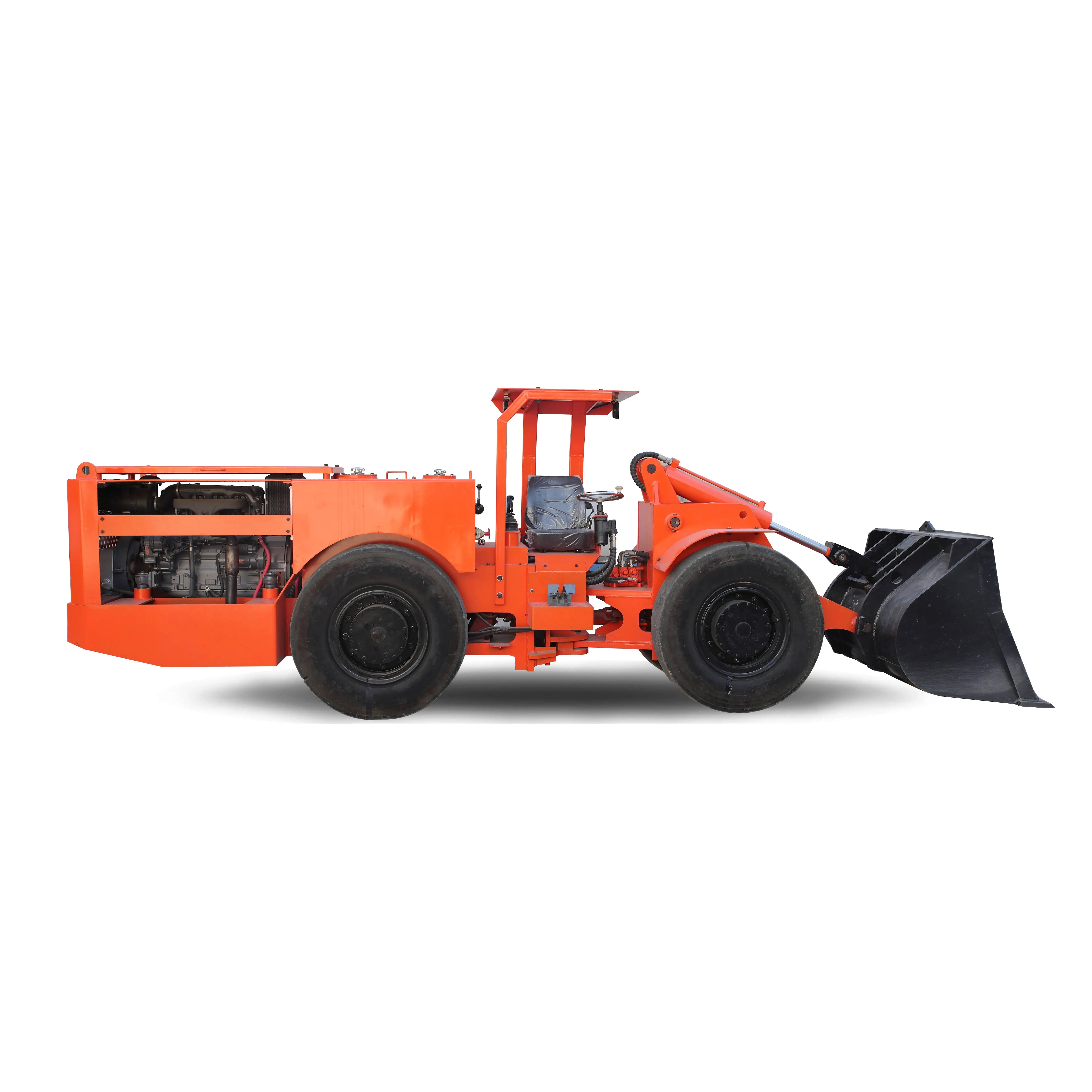 Manufacturer high reliable diesel WJ- 0.75 cbm tunnel equipment machine underground scooptram LHD  mining Haul Dump loader