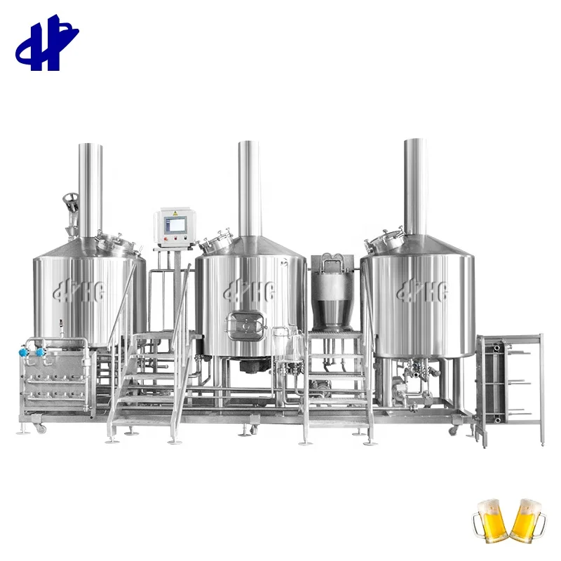 10hl Industrial Beer Brewing Production Line For Mini Brewery 1000l Fast Delivery Equipment Alcohol Making Machine With Ce Iso