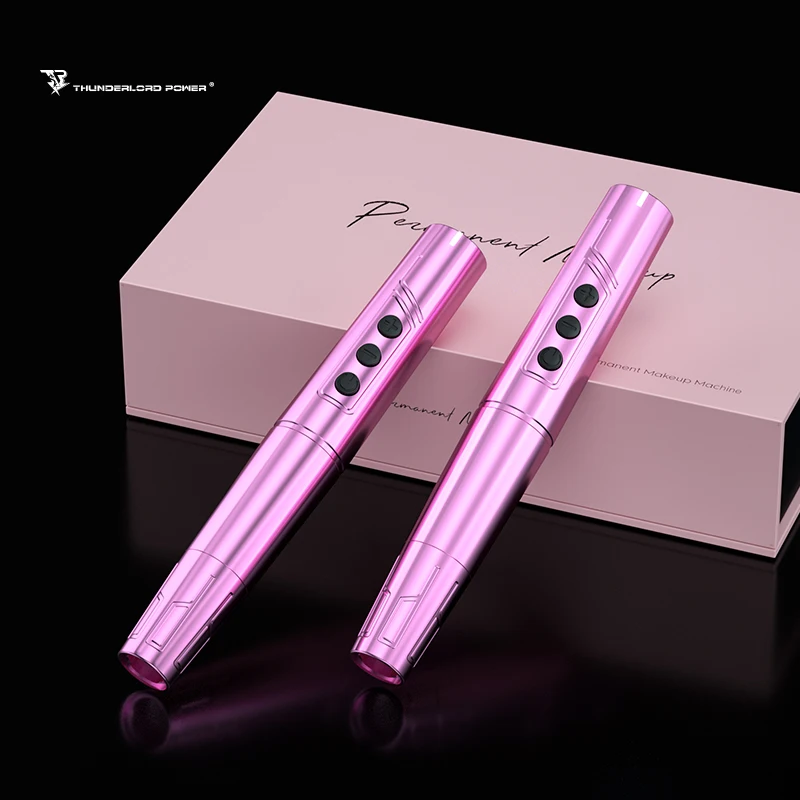 Biomaser manufacturer!TP006 Wireless Tattoo Pen Machine With 2.5MM-3.0MM Stroke for permanent make up