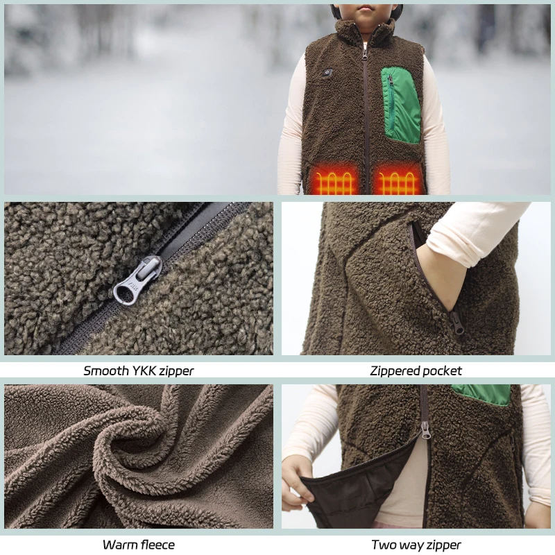 Womens Heated Vest Jackets Electric Down Work Mens Battery Manufacturer 2024 9 Area Hoodie Kids Heating Vest