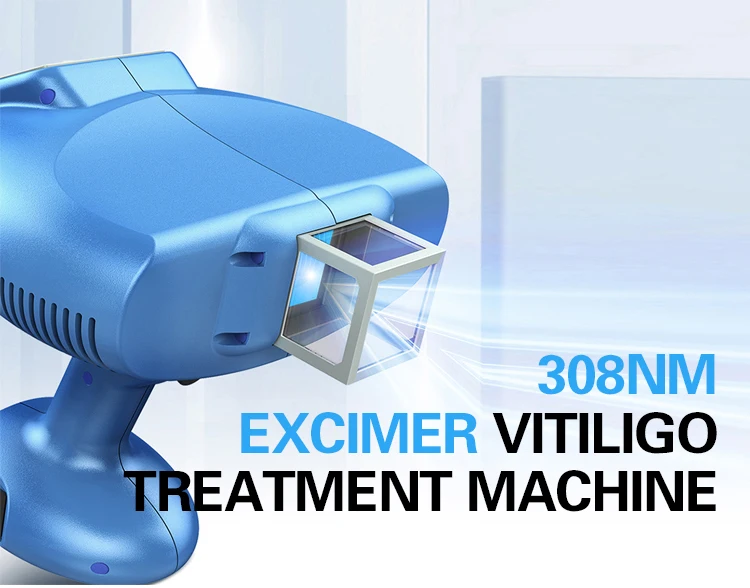 Combs Excimer Laser 308/311nm Uvb Light Lamp Psoriasis Phototherapy For Skin Laser Treatment Cure Device Cover Vitiligo Cream