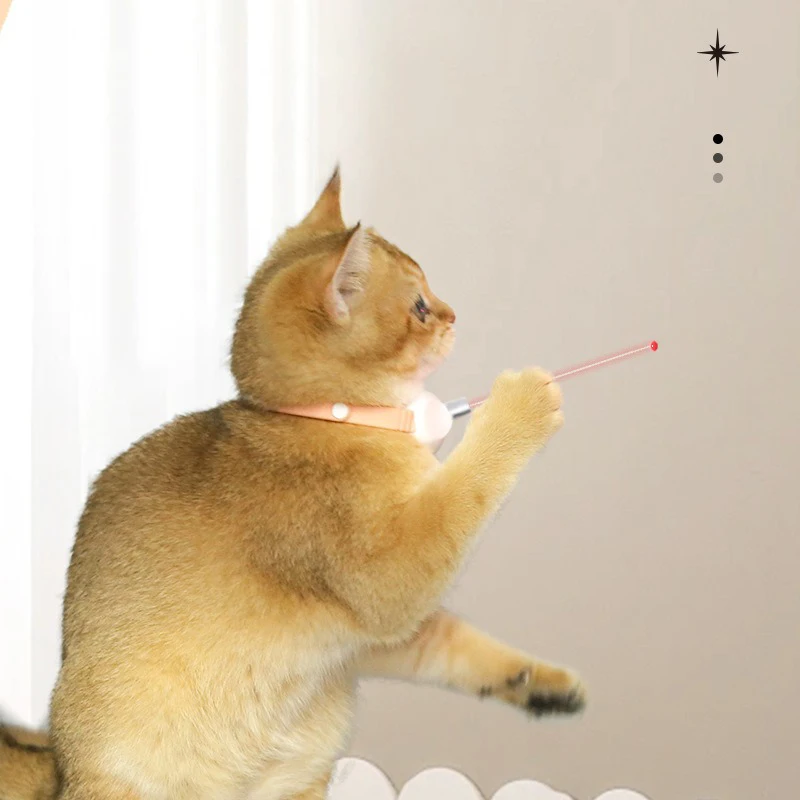JOYPET Wholesale USB laser collar brand new cat toy for cats to enjoy themselves and relieve boredom cat wand laser pen