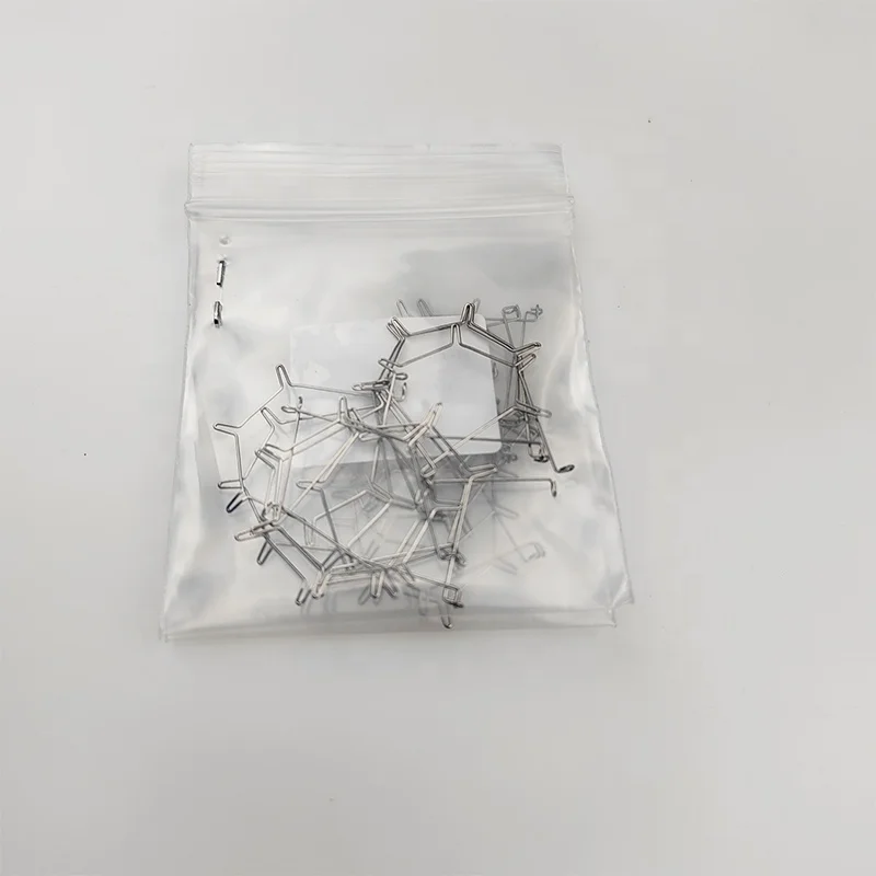 Orthodontic Long Metal Crimpable Hooks