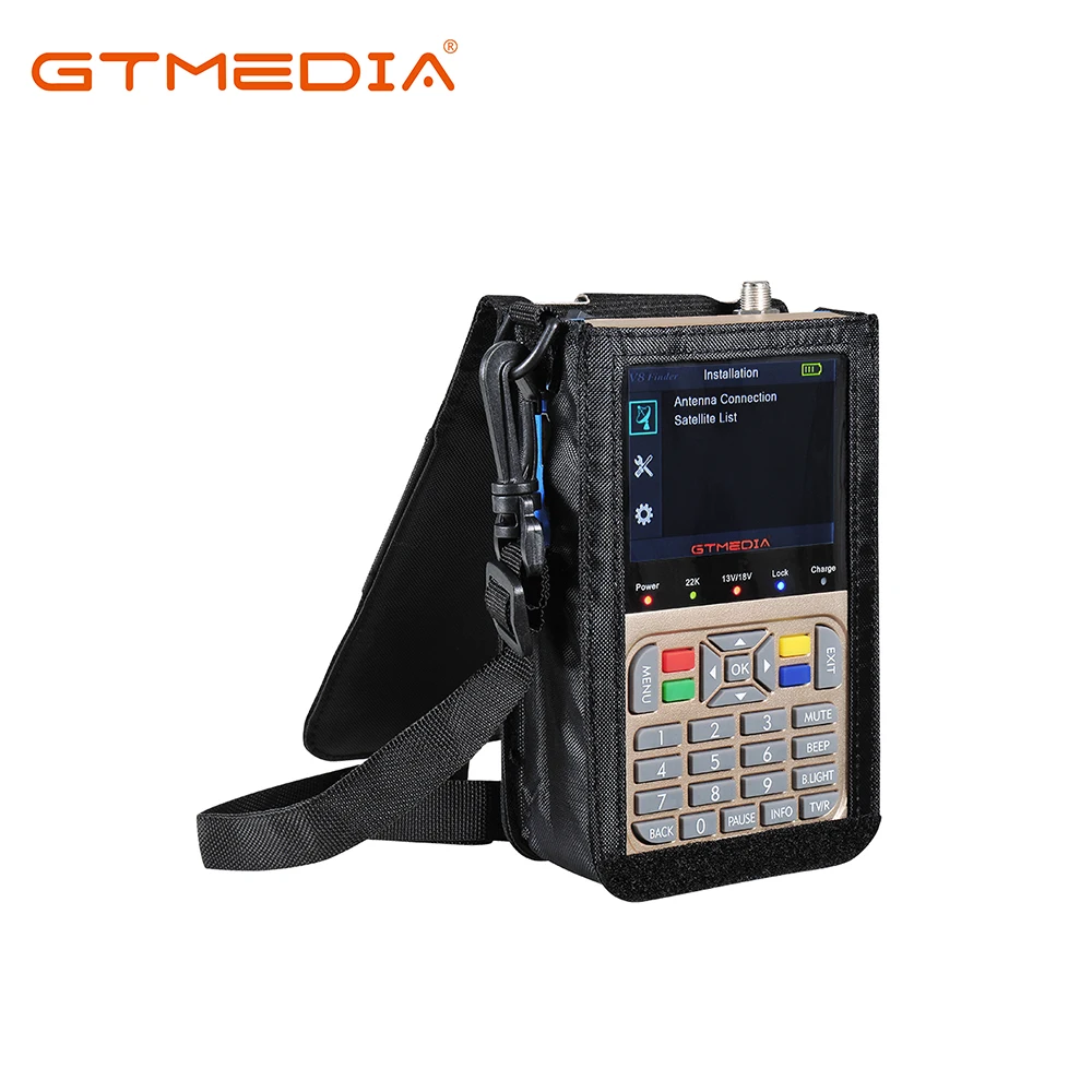 Factory original GTMedia Freesat v8 dvb-s2/s2x satellite finder meter with spectrum analyzer new version H.264