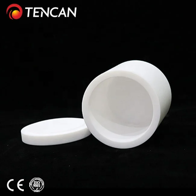Tencan Manufacturers 50ml 100ml 500ml 1L Multi Volume PTFE Ball Milling Jar Polytetrafluoroethylene Planetary Ball Mill Jar