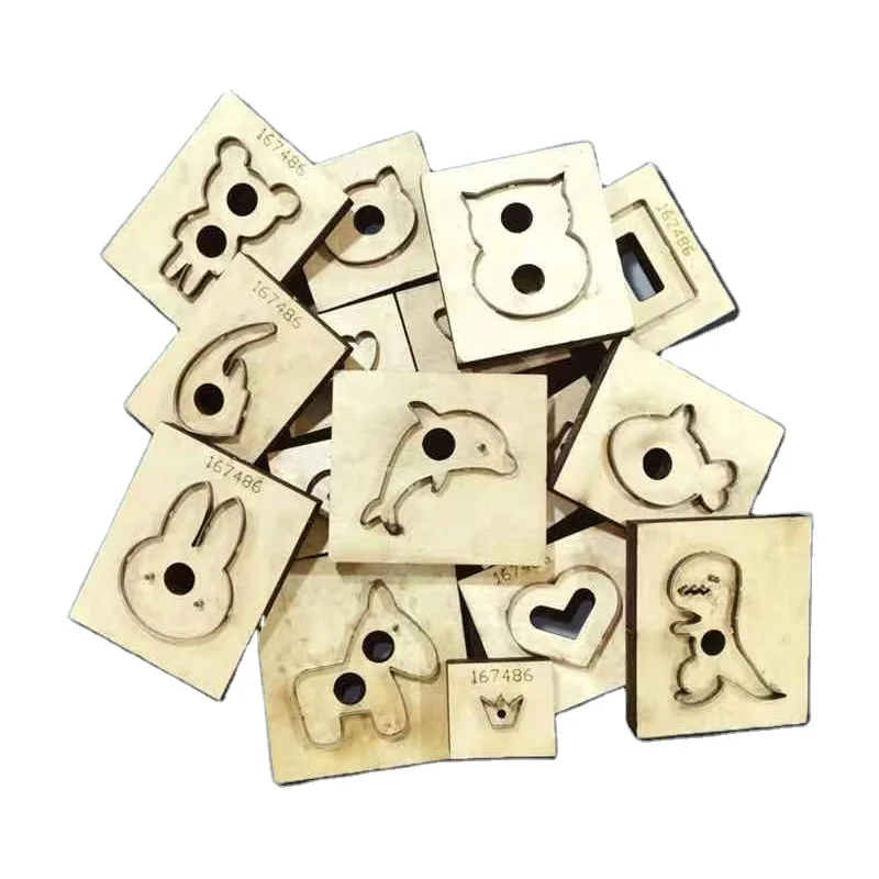 Оптовая продажа изготовление под заказ плоская резка бумаги деревянная форма сделано в Китае