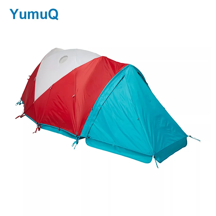 YumuQ 234cm 70D Nylon Taffeta PU Coated 2000mm Waterproof High Altitude Mountaineer Outdoor Camping Hike Tent For Climber