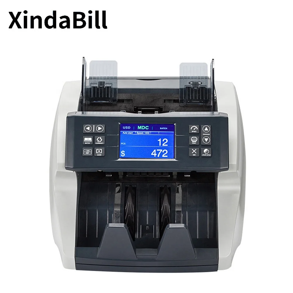 Xindabill XD-770 машинка для денег на мультивалютный денег/купюр/банкнот счетчик стоимости USD детектор с 2 CIS счетно-Денежная машина