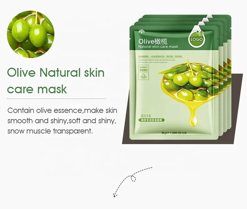 new spa repair cherry whitening vegan spirulina aloe vera natural sheet facial mask