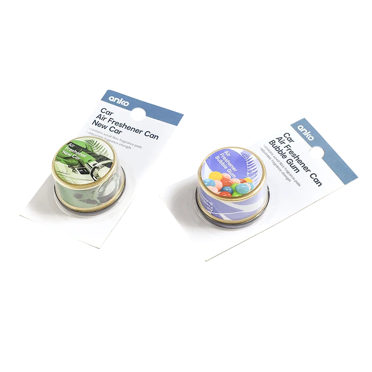 Wholesale Bulk Aroma Diffuser Fresh Car Scent Bubble Gum Smell Air Fresheners Fragrance Gel Can