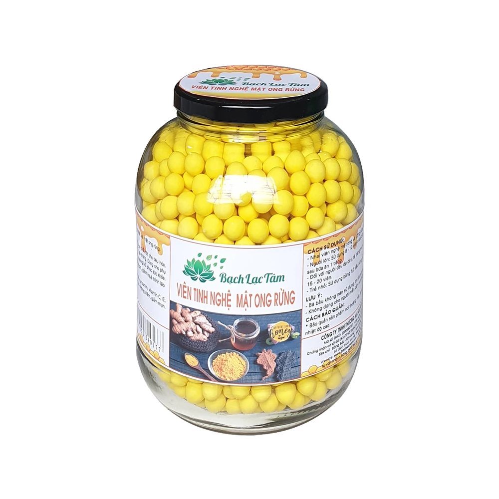 Honey Essence Turmeric Round Tablets 500 grams Improved Nutritional Anemia Sweet Health Care Supplement