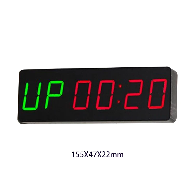 Customizable Waterproof LED Digital Stopwatch Sports Gym Timer