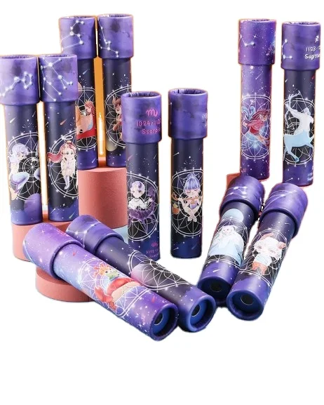 Educational Entertaining Magical twelve constellations Custom Kaleidoscope for Children Kids el caro de barvie