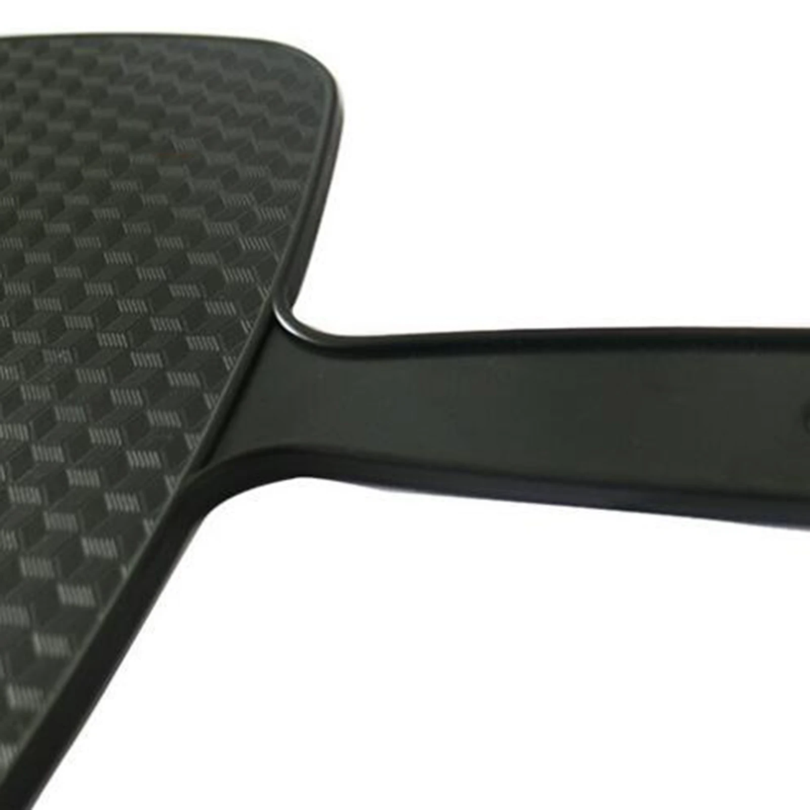 Professional Salon Hair Stylist Large Handheld Mirror w/Handle Wide Angle Handheld Cosmetic Mirror Dressing Paddle Salon