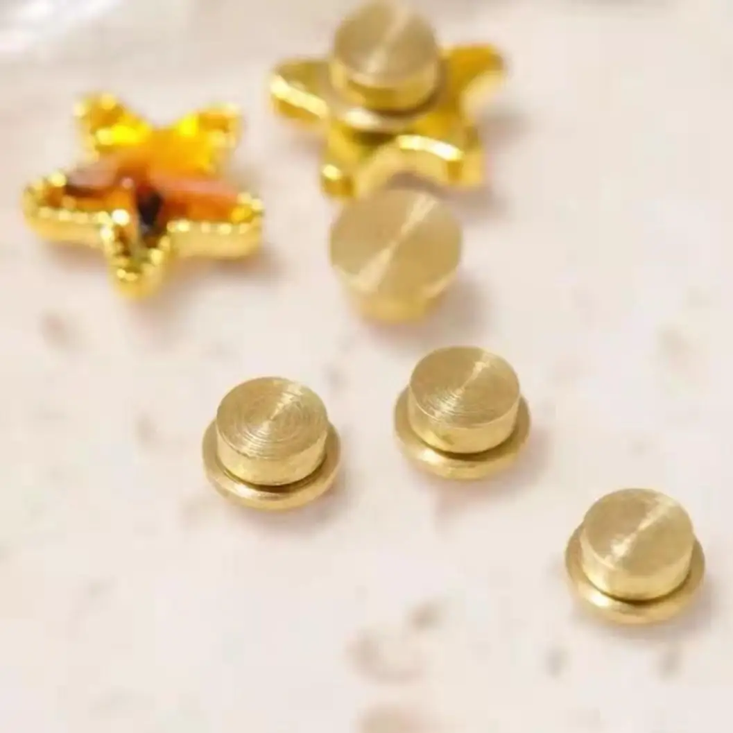 Metal Rotatable Bearing Spinner For DIY Crystal Jewelry Nail Art Decorations Rotating Accessories nail art charms tools