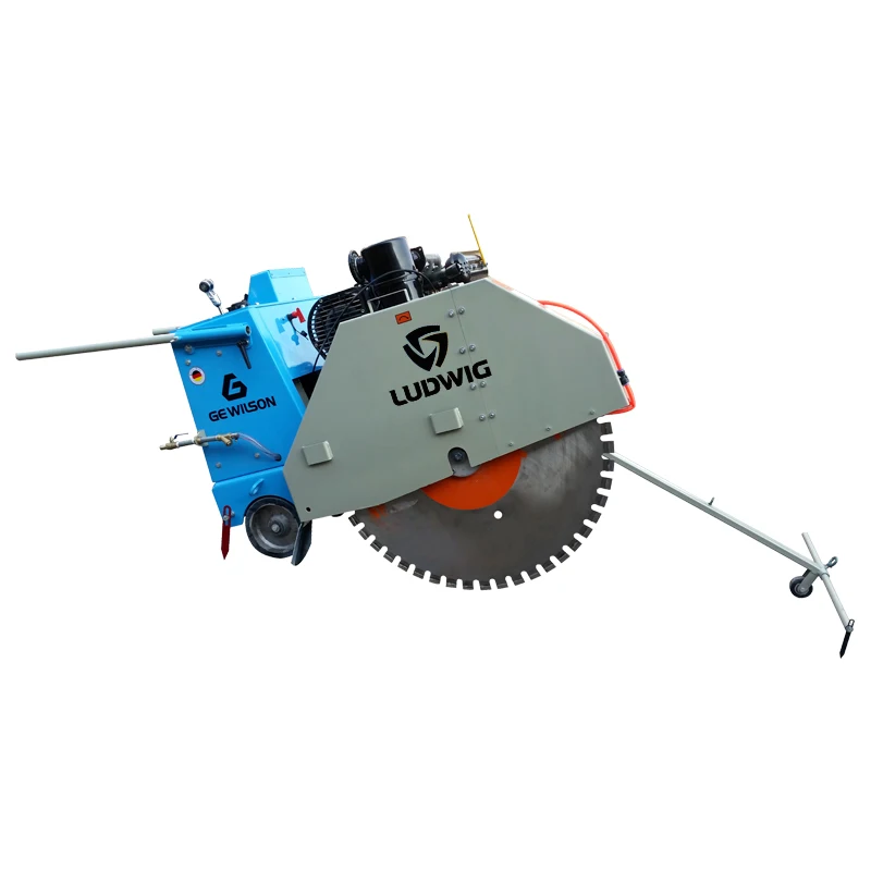 1200 mm Diamond Blade 42 cm Cutting Depth Large Diesel Hydraulic Automatic Concrete Road Saw Cutter Machine Asphalt Floor Saw