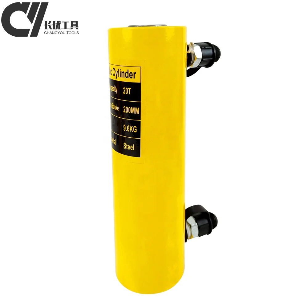 RR-20200 20 ton hydraulic return double acting  hydraulic cylinders