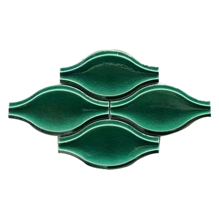 Tv Background 3d Wall Tiles For A Steambath Room Lantern Shape Ceramic Mosaic Tile