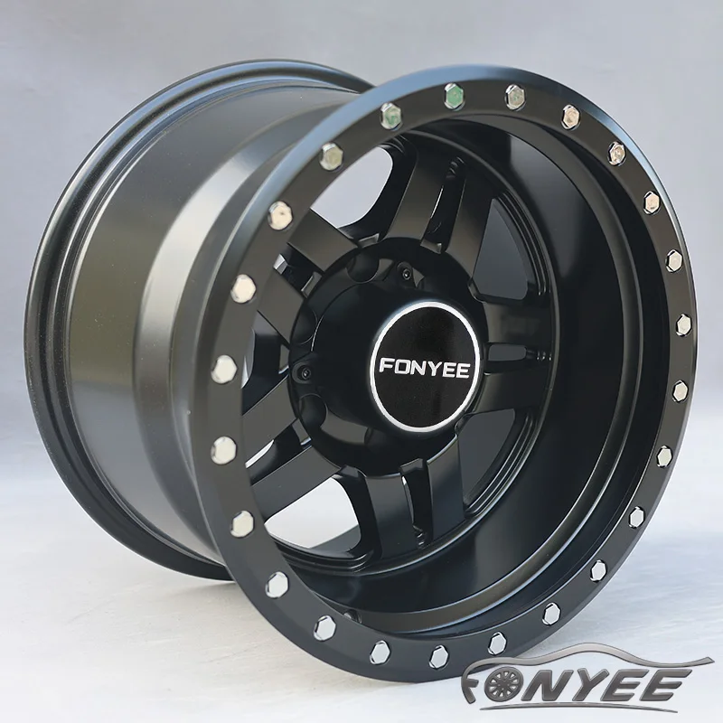 F32JT104 Fonyee wheels for auto popular pattern off-road mags latest modified design alloy wheels high quality car rims