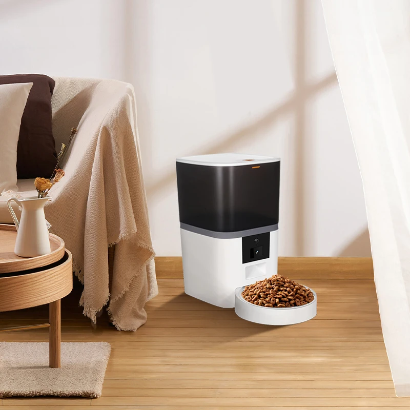 Video Remote Control Smart Feeder Wifi Automatic Dog Cat Food Feeder Automatic Pet Feeder With Camera