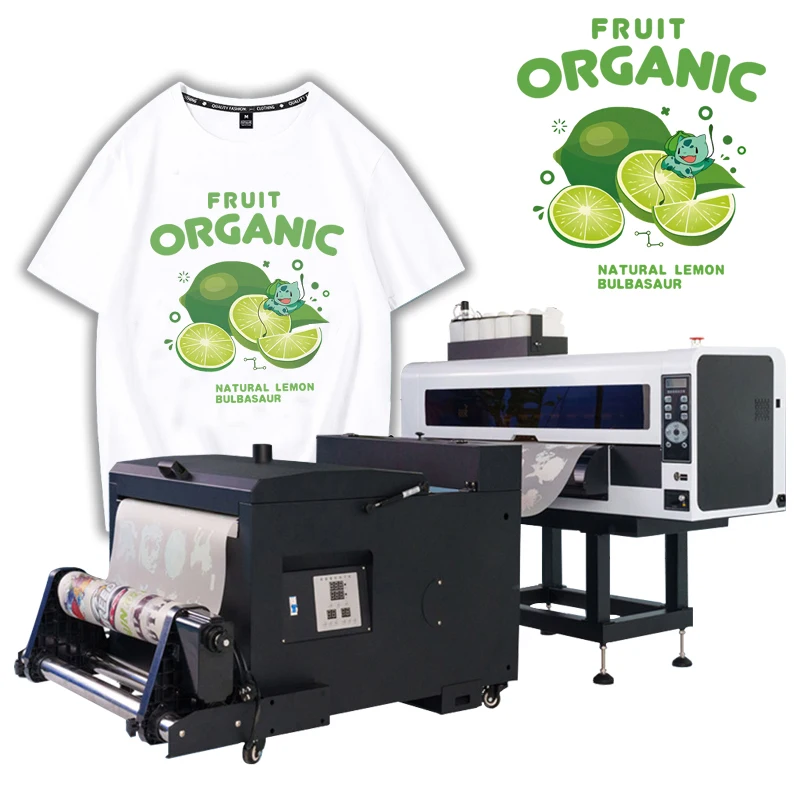 OKAI High Quality A1 60cm Dtf Printer T Shirt Garment 24inch Two Heads Dtf Printer