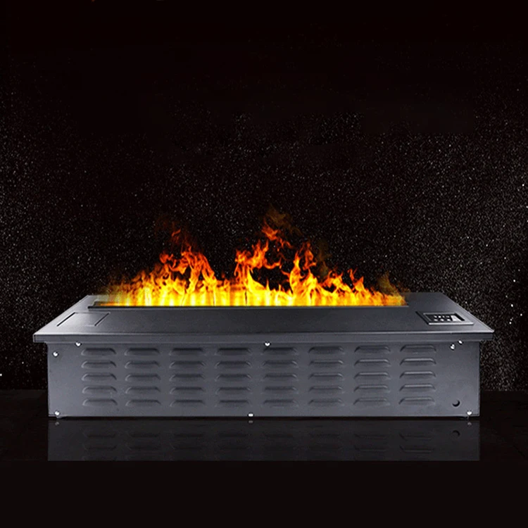 Popular 3D Atomization Frame Simulation Electric Heater Water Mist Grill Decoration Electric Fireplace