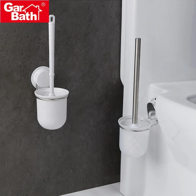 New Arrival Bathroom Wall Mounted Cleaning Bristles Toilet Brush With Holder
