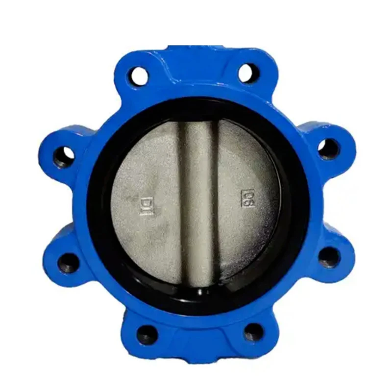 Factory wholesale LTD71X Rubber lined Lug butterfly valve PN16 wafer type Butterfly Valve with clamp