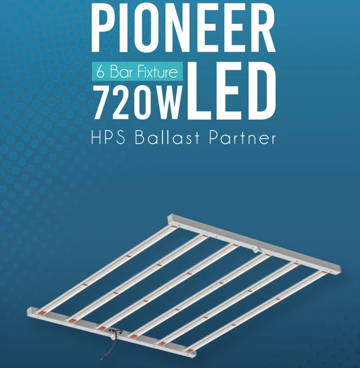 Hongyi 2024 Best Sellers PPE 2.65/2.7 full spectrum grow lights 4*4FT coverage Dimmable indoor 720W led light with uv fr light