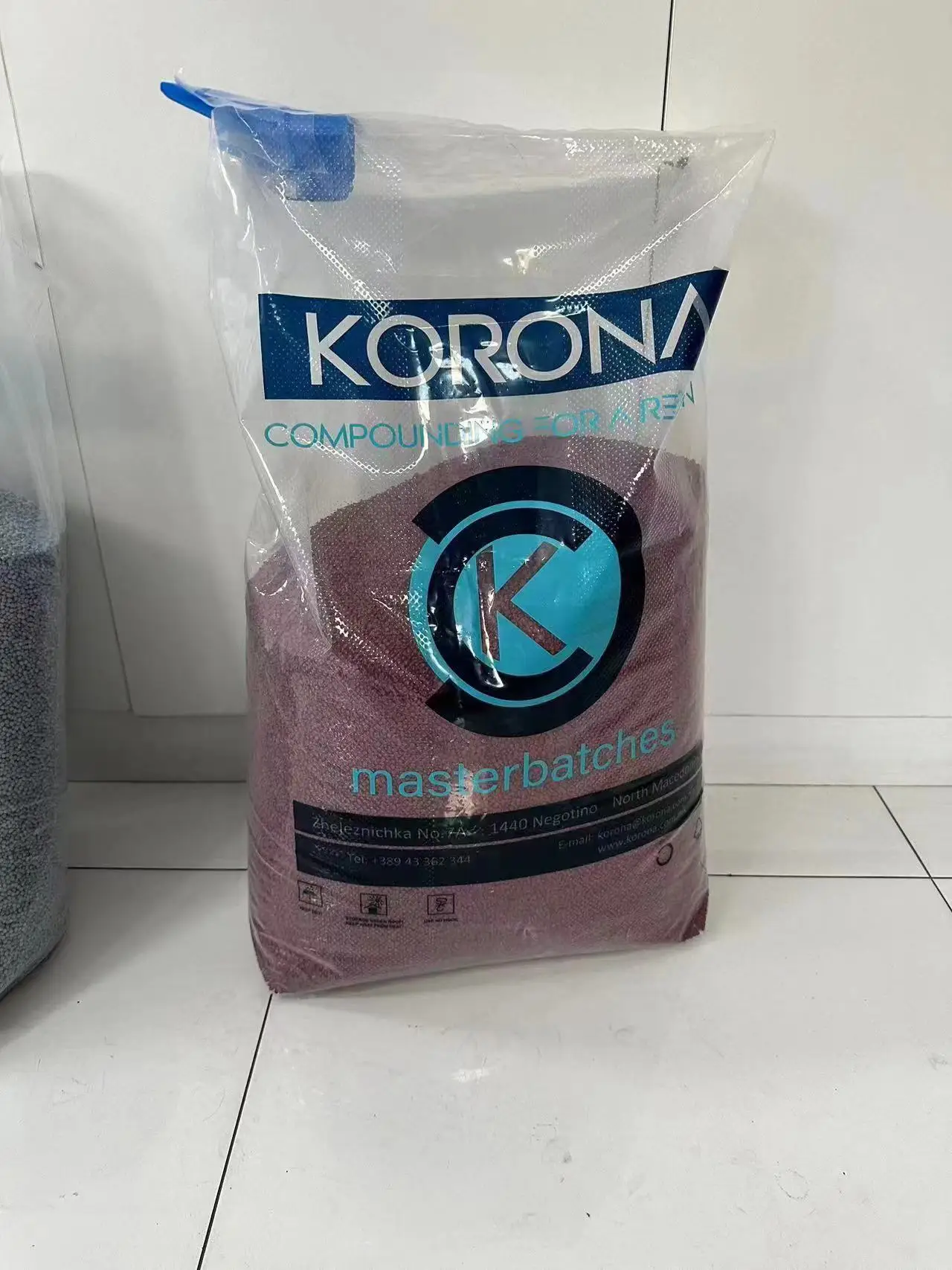 Factory  wholesale  25kg poly LDPE   square  bottom  custom  printed   valve  bag   for  powder  or  resin   packing