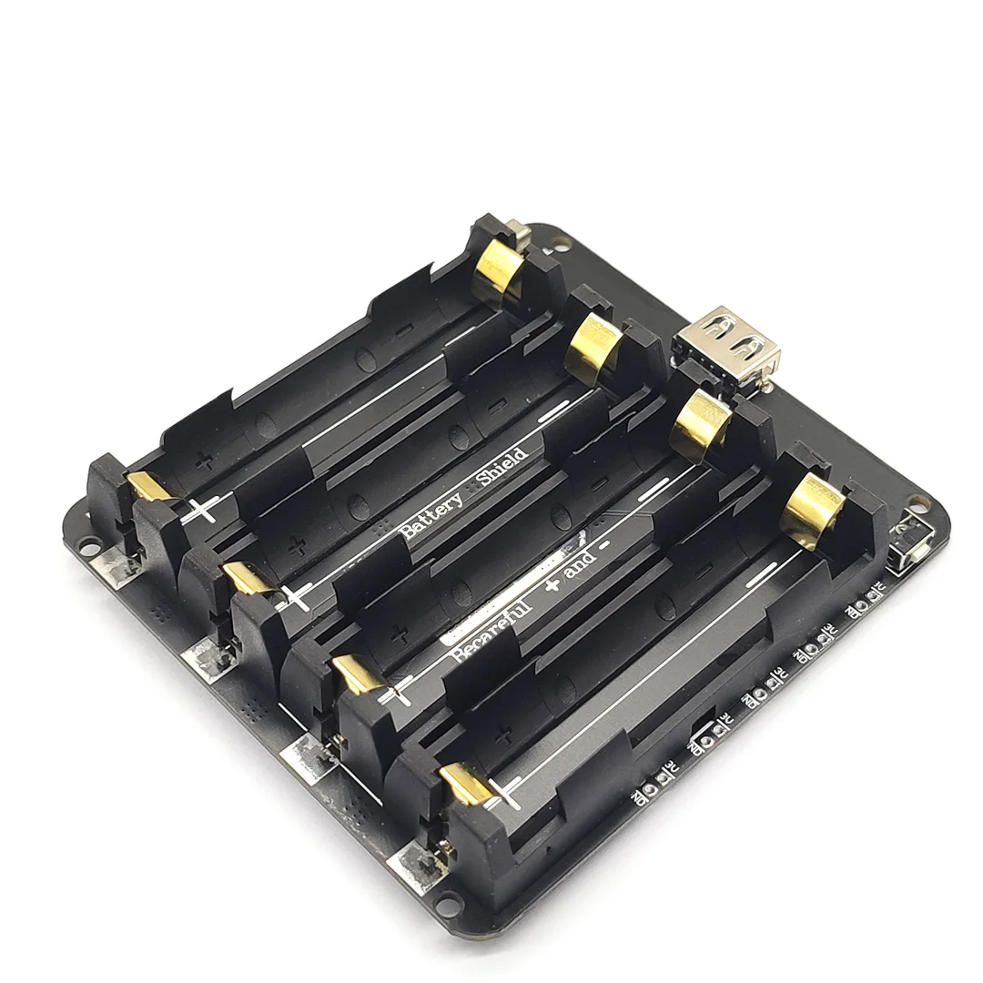 18650 Battery Shield Board 18650 Battery Holder V3 Development Board Compatible With Raspberry PI 3 Overcharge Protection 5V