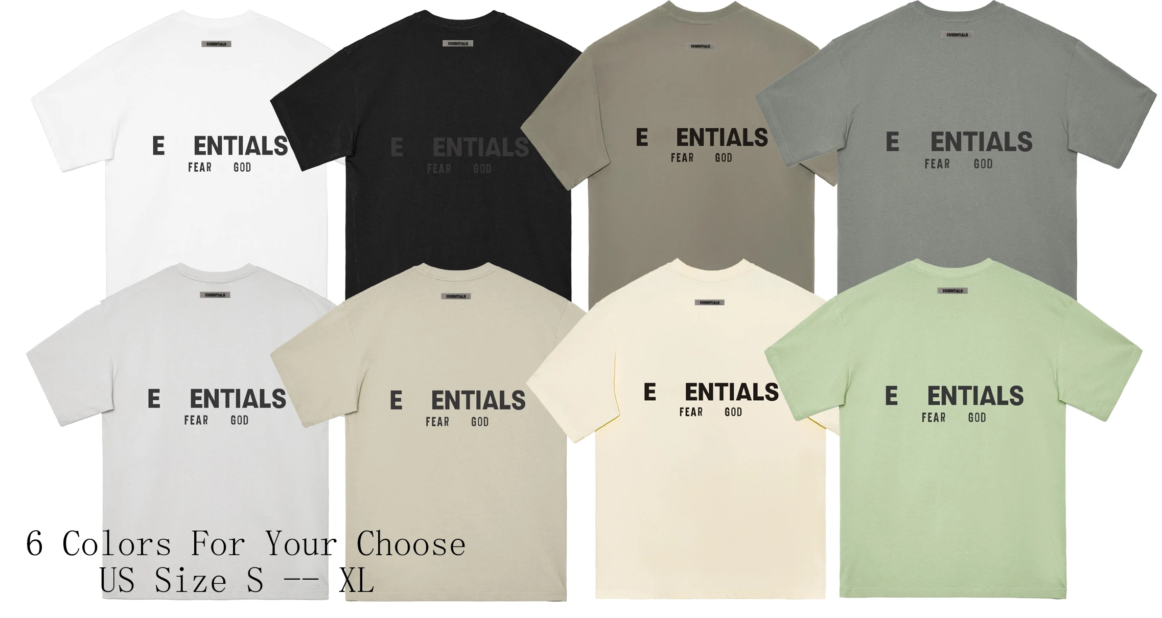 high quality heavy weight cotton custom printing logo  t shirt fear god clothing manufacturers t shirts