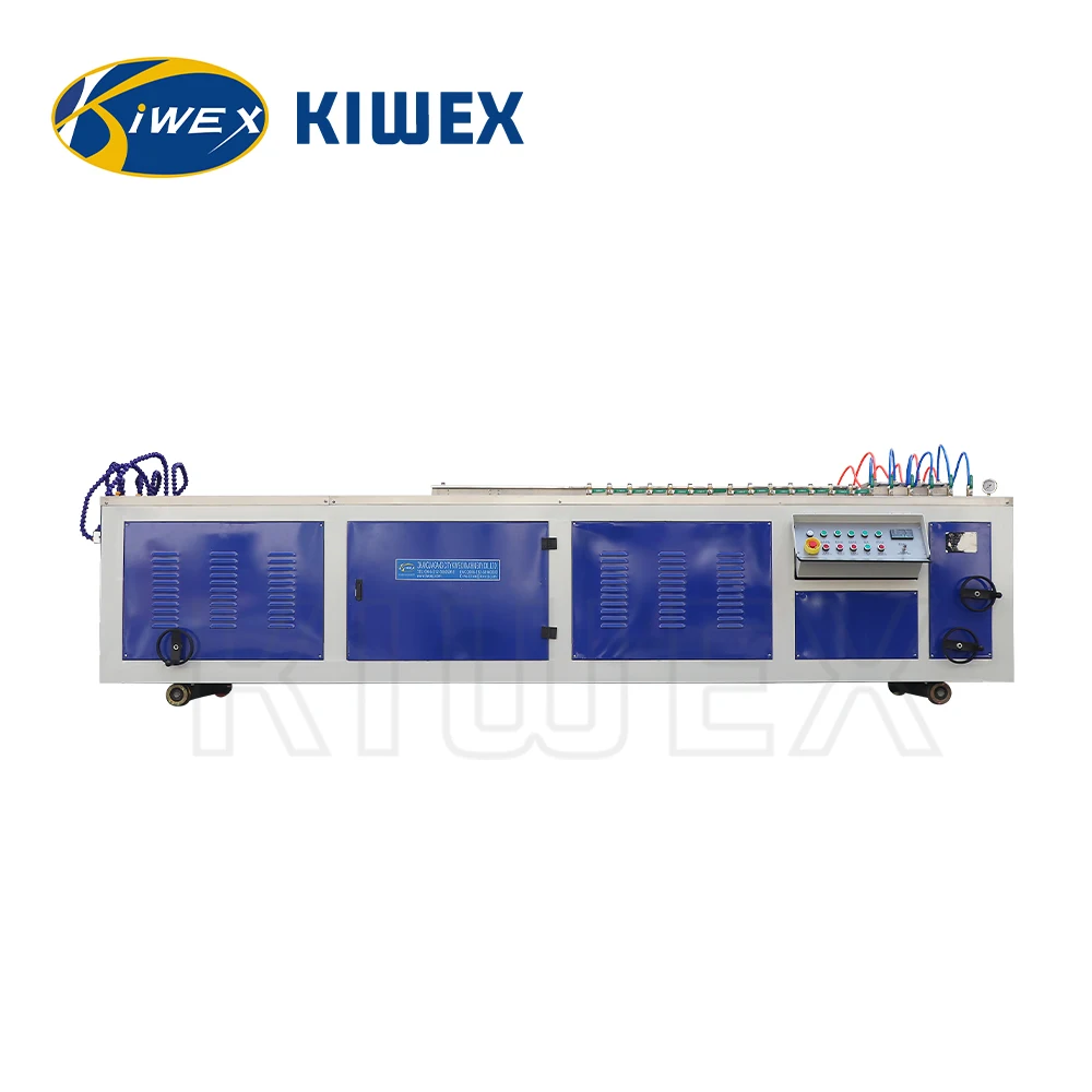 Kiwex Machine pvc wpc profile board panel production line door window profile extruding machine production line