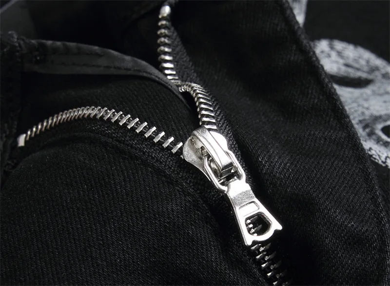 Wholesale Designer Luxury brand denim jeans Casual vintage ripped slim fit jeans men