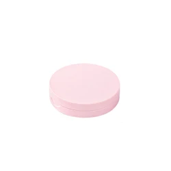 Wholesale pink color design magnet switch with mirror compact powder case 12 g powder case
