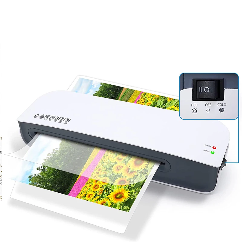 SL289 portable Laminator Machine  for office/school laminator Hot and cold laminating for different usage