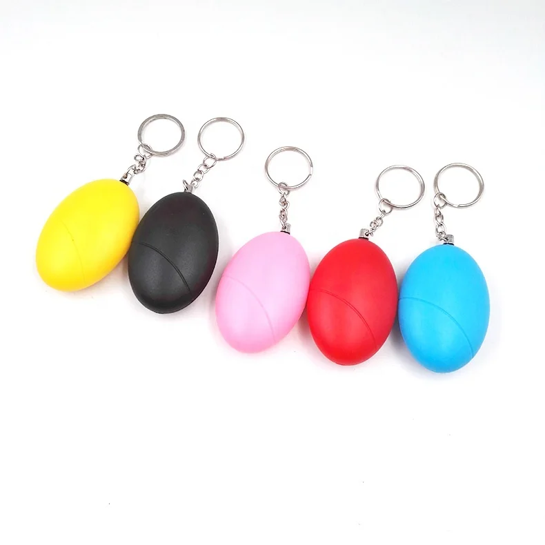 
Custom logo promotion gifts complete kit safety emergency heart girl women bundle personal alarm self defense keychain 