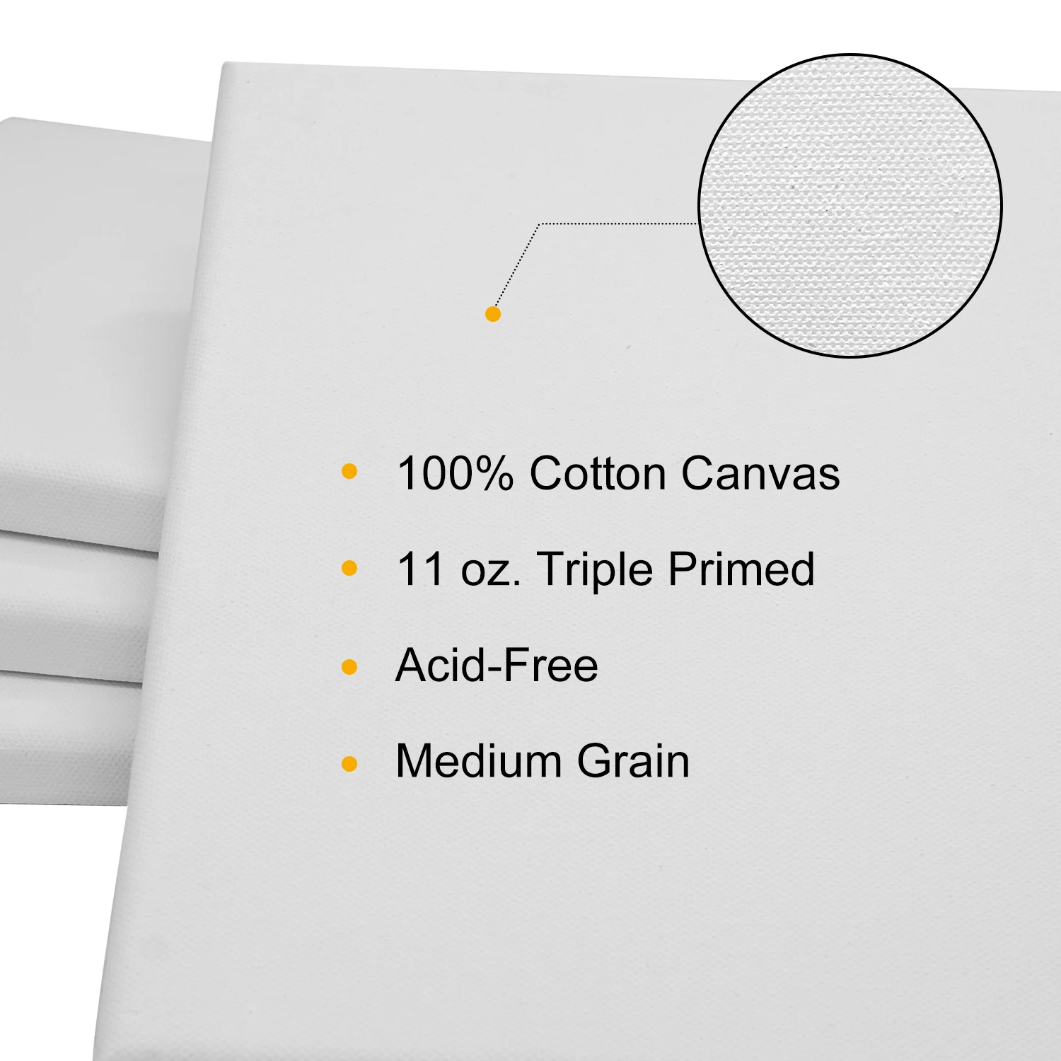 Phoenix Good Quality 380g Acid-free Oil Painting 8*10 Inch Custom Canvas Frame Blank