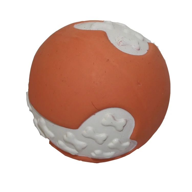 Chinese Factory Best Seller Training Latex Strong Throw Retrieving Little Live Pets Toys Ball Squeaky Dog Fetch Toy
