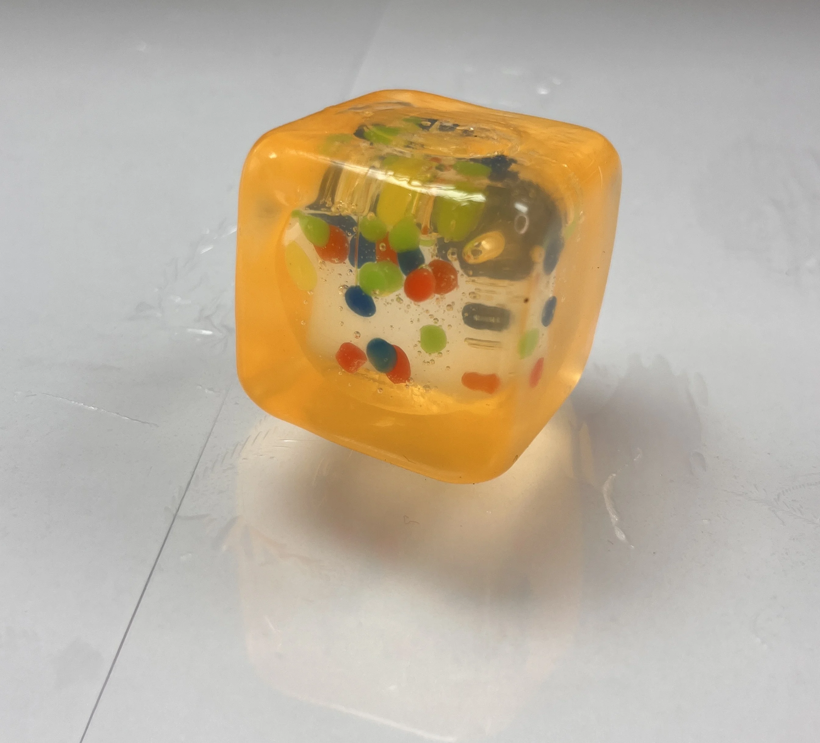 hot selling fashion high quality maltose sugar squishy gel cube fidget toys