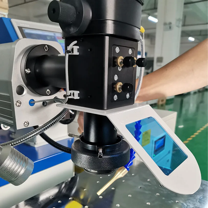 Water Cooling YAG HD-CCD Stainless Steel 200W 300W 400W 600W Repair Mould Laser Welding Machine