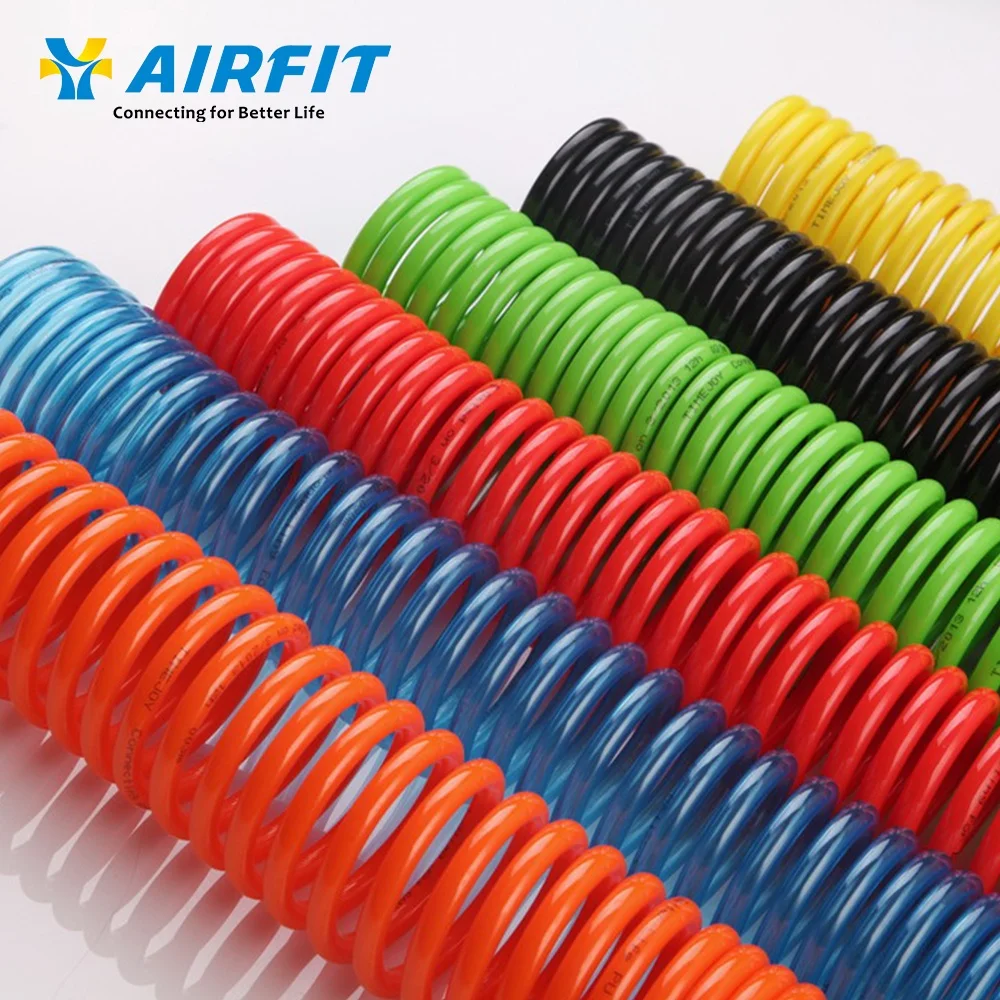  Пневматический трубчатый компрессор Airfit PA6 PA11 PA12 200 м OD 6 мм промышленный нейлоновый воздушный шланг высокого давления