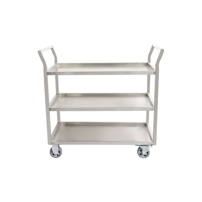 Wholesale Laboratory & Hospital Trolley 3 Layers Medical Equipment Stainless Steel Trolley