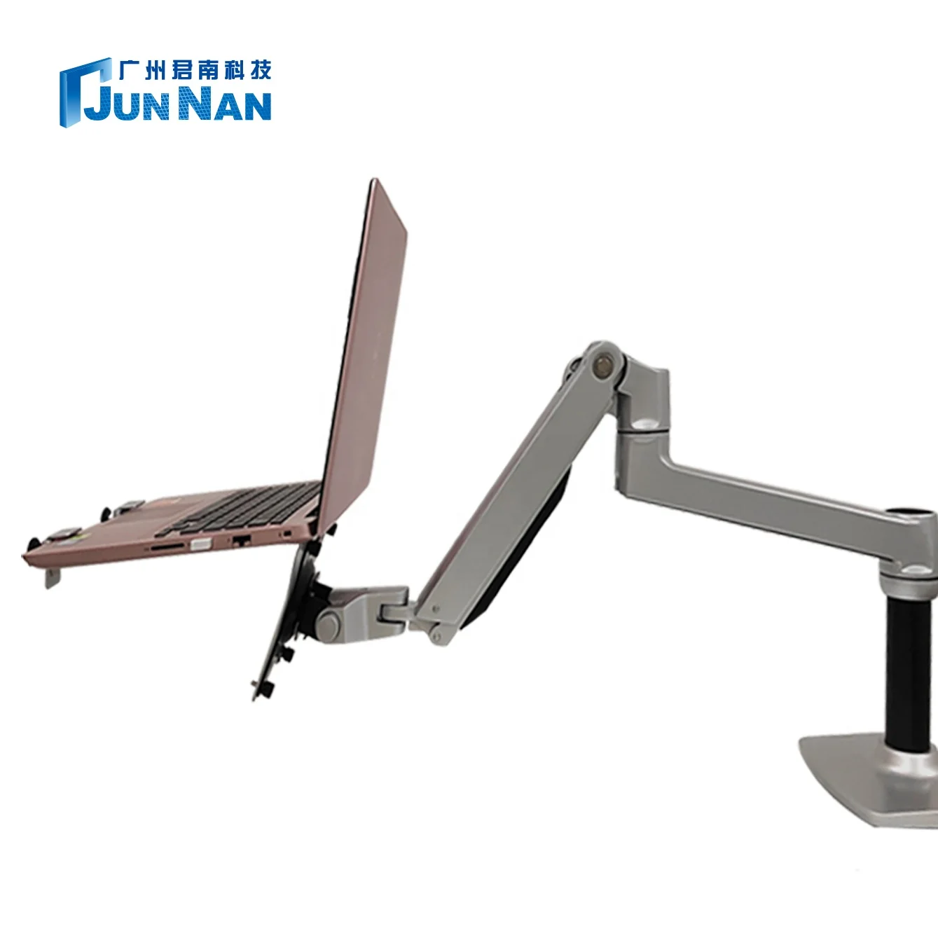 Junnan single screen laptop monitor bracket arm reinforcement desk mount