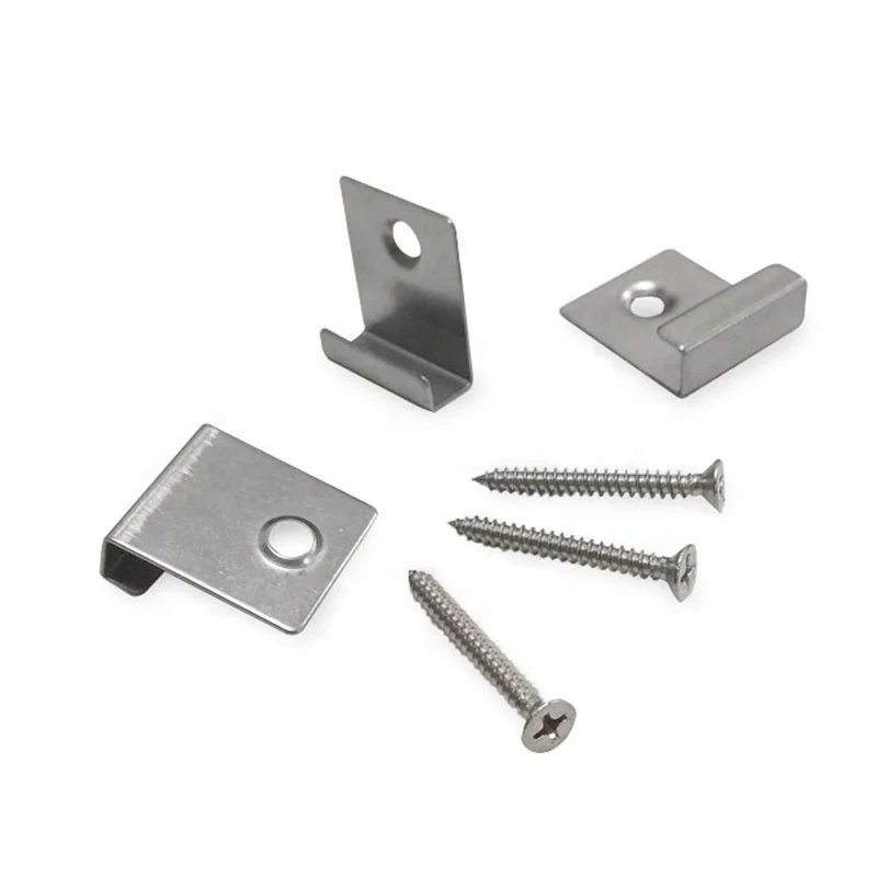 Stainless Steel Floor fastener Composite WPC Decking Clips
