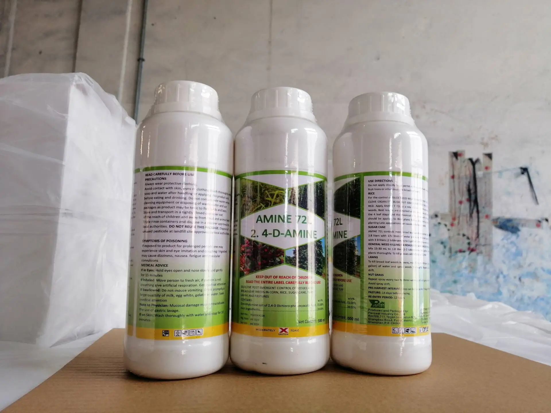 
2 4-D amine salt 720g/l,95%Tech, Herbicide Cas No. 94-75-7 