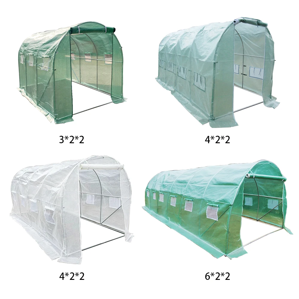 The cheapest nursery small plastic film plant agricultural greenhouse macro tunnel for sale