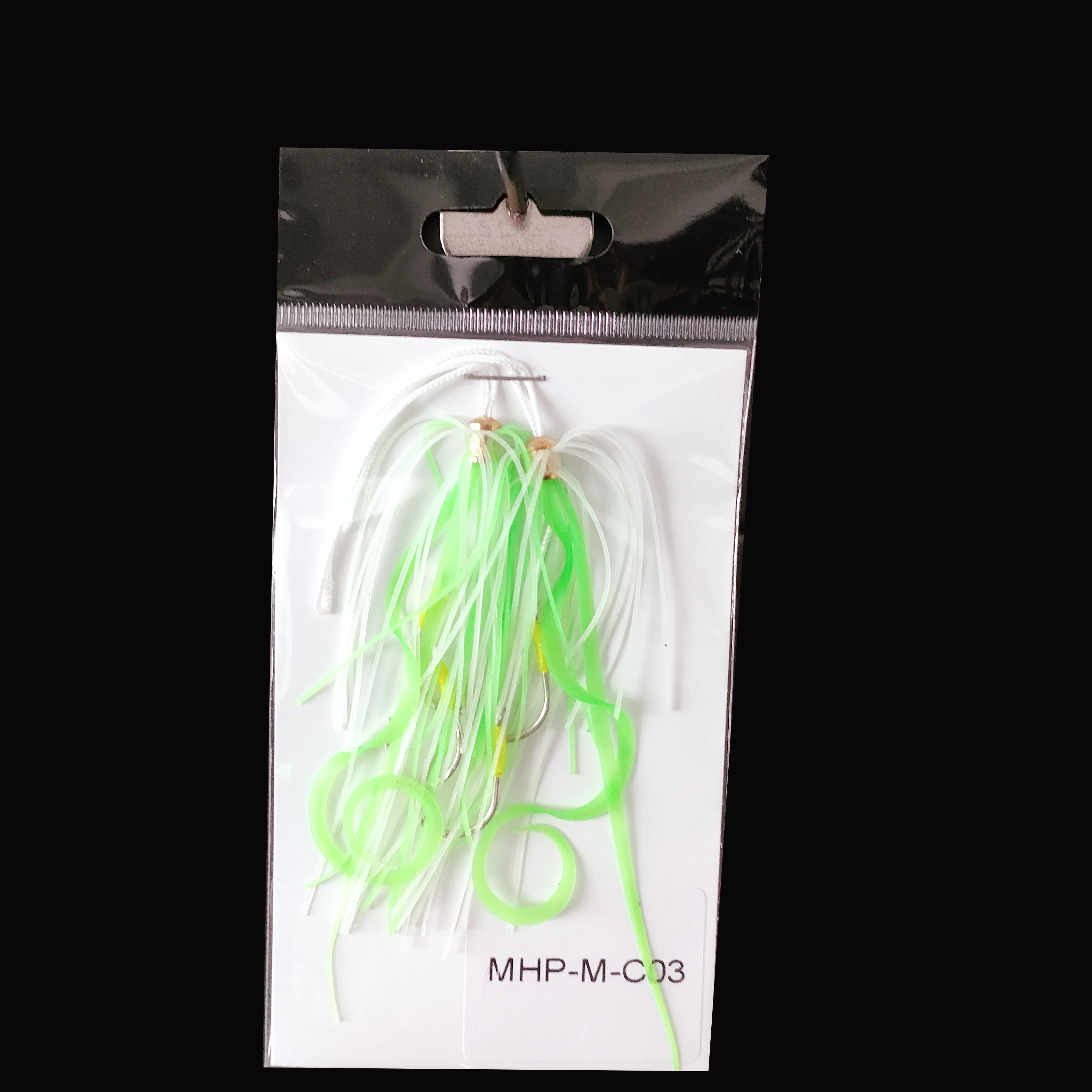 CWAH011-1 high carbon steel fishing single hook fishing assist hooks with barb